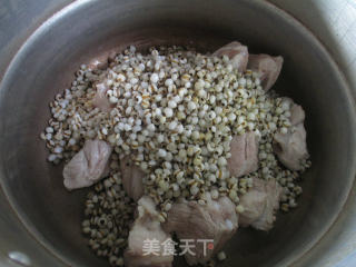 Barley Soup with Winter Melon and Pork Ribs recipe