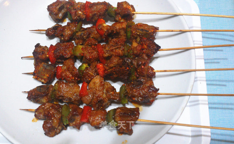 Stay Away from Black Charcoal-healthy Barbecue Ribs Skewers (oven Version) recipe