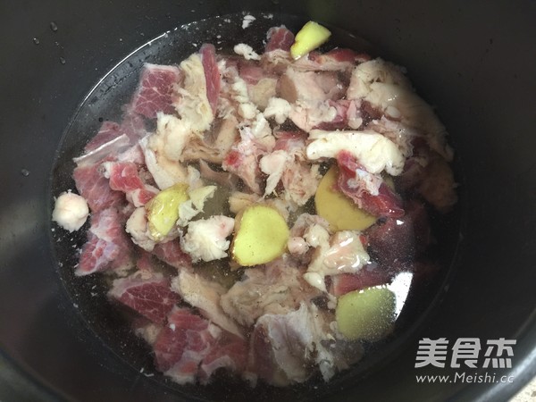 Beef and Radish recipe