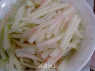 Refreshing Shredded Watermelon recipe