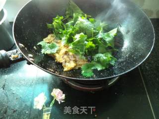 Fried Noodles with Fungus and Egg recipe