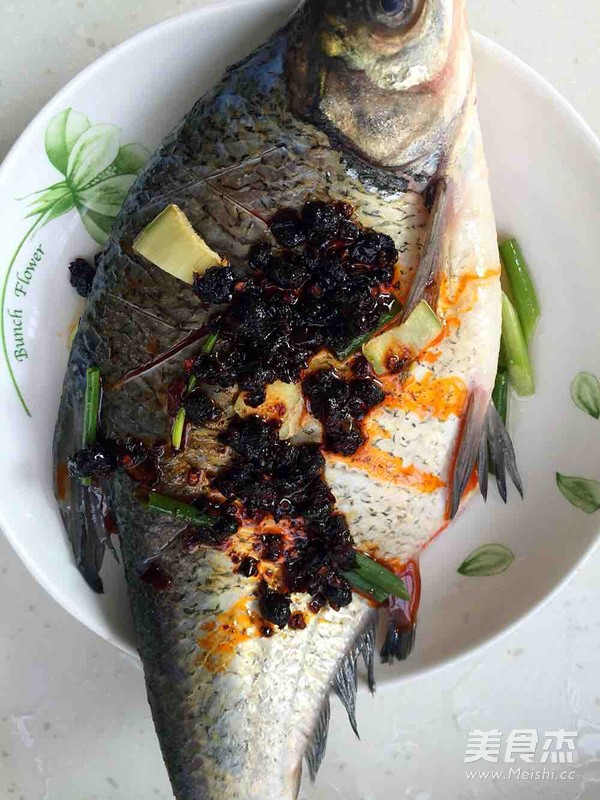 Steamed Bream with Tempeh recipe