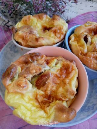 Baked Custard with Mixed Nuts recipe