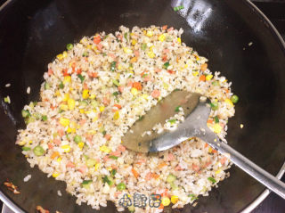 Colorful Love Fried Rice recipe