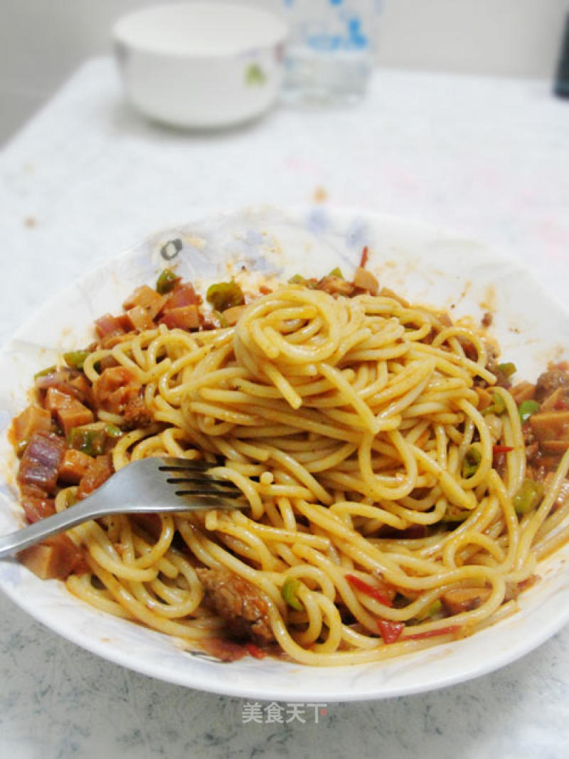 Black Pepper Beef Tenderloin Pasta recipe