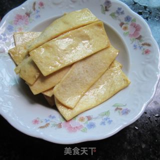 Tofu Slices in Oyster Sauce recipe