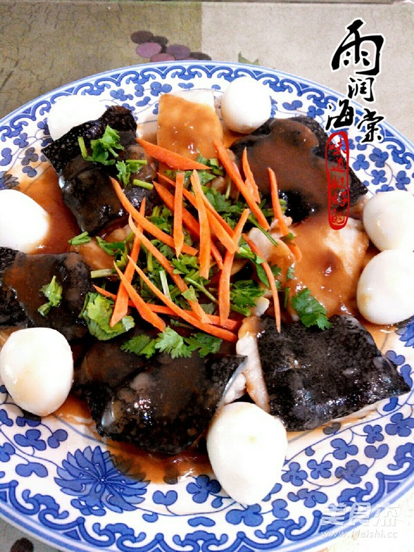 Steamed Sea Cucumber Spot recipe