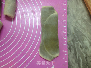 Purple Sweet Potato Egg Yolk Matcha Crisp recipe