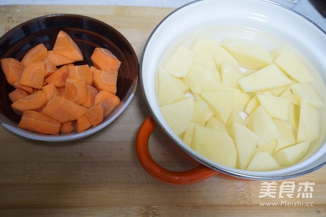 Potato Beef without A Drop of Oil recipe