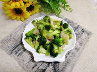 Shrimp and Broccoli in Oyster Sauce recipe