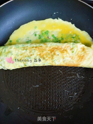 Thick Egg Roast with Garlic Moss recipe