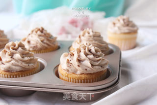 #四session Baking Contest and is Love to Eat Festival#cotton Cream Cup Cake recipe