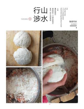 Vegetarian Fried Carrot and Lotus Root Meatballs recipe