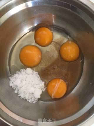 Popped Honey Concave Cake recipe