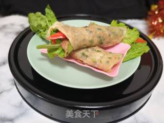 Beef and Greens Hand Cakes recipe