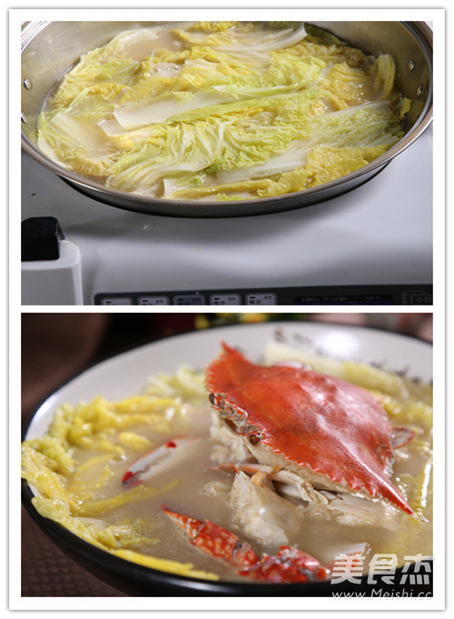 Steamed Crab with Chicken Soup and Cabbage——jiesai Private Kitchen recipe