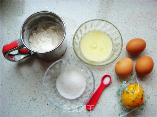 #四session Baking Contest and is Love Eat Festival#cherry Chiffon Cake [6 Inches] recipe