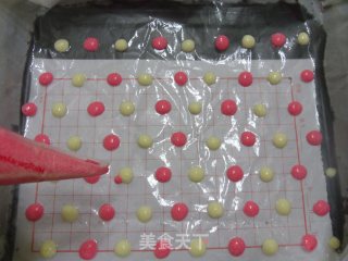 Color Dot Cake Roll recipe