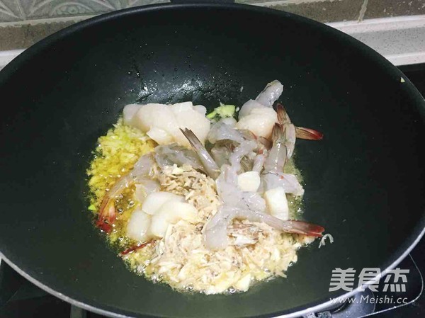 Crab Meal Seafood Porridge recipe