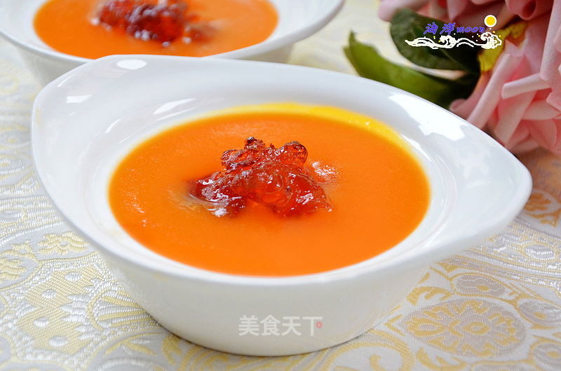 Peach Oil and Papaya Soup recipe