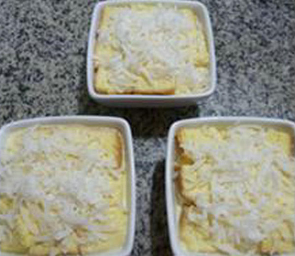 Shredded Coconut Toast Pudding recipe