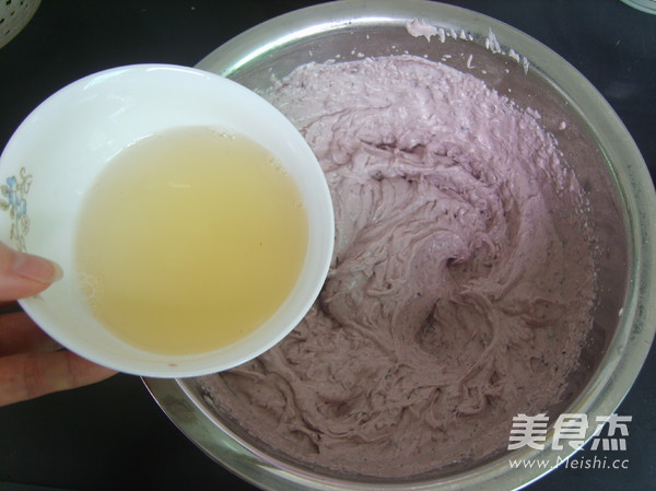 Mulberry Wine Mousse recipe