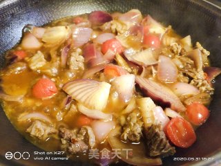 Stewed Beef Brisket with Cherry Tomatoes recipe