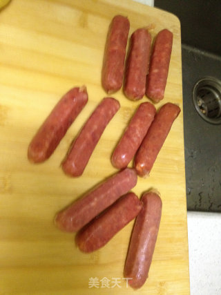 Taiwanese Sausage Bread recipe