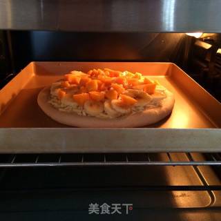 Banana Mango Pizza recipe