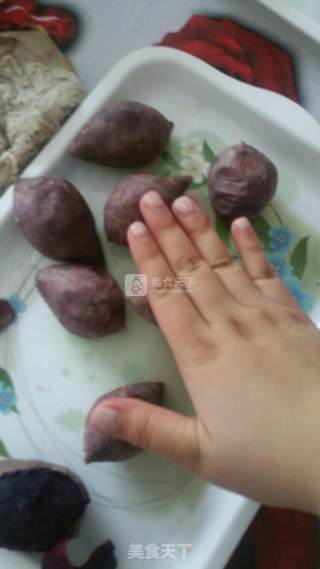 Roasted Purple Sweet Potato recipe