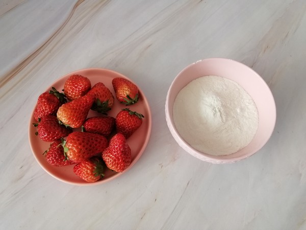 Strawberry Sticky Rice Cake recipe