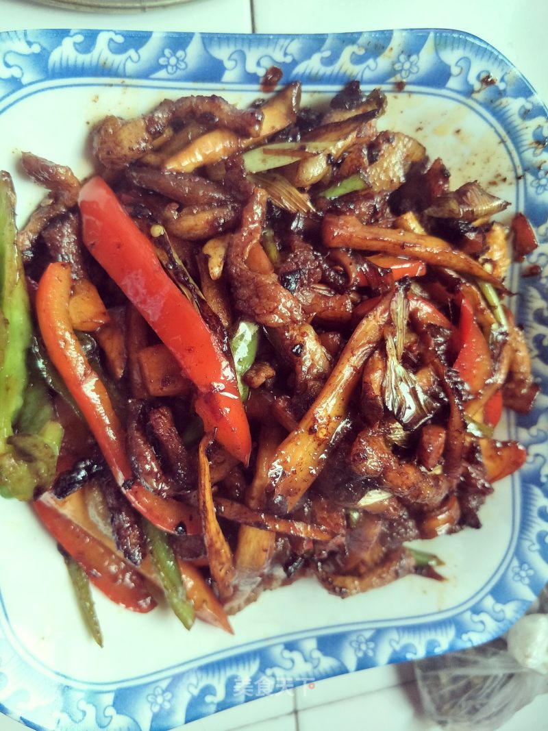 Fried Pleurotus Eryngii recipe