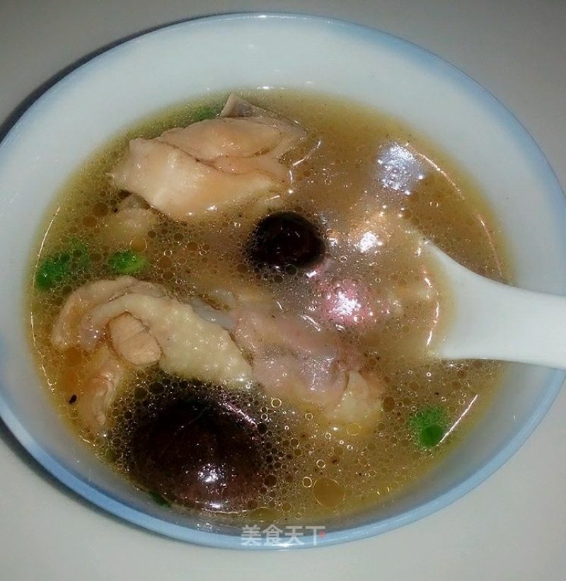 Chicken Stewed with Mushrooms recipe