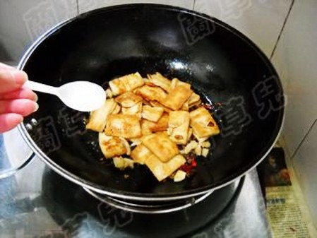 Spicy Tofu with Garlic recipe