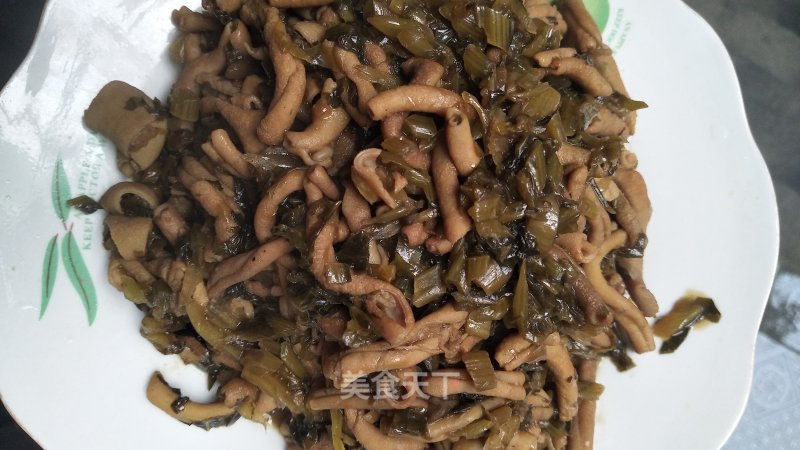 Fried Duck Intestines recipe