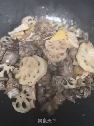 Braised Duck with Lotus Root recipe