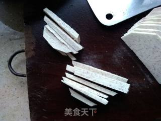Minced Meat and Taro Shreds recipe