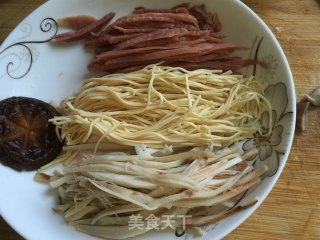 #trust of Beauty# Steamed Three Silk recipe