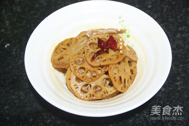 Cold and Spicy Lotus Root Slices recipe