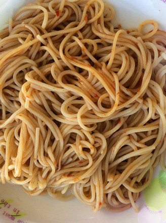 Noodles with Spicy Sauce recipe