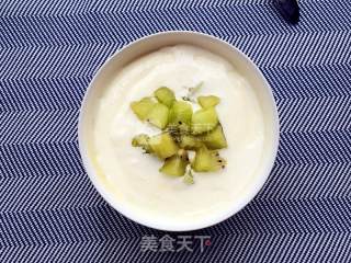 Double Skin Milk (kiwi) recipe