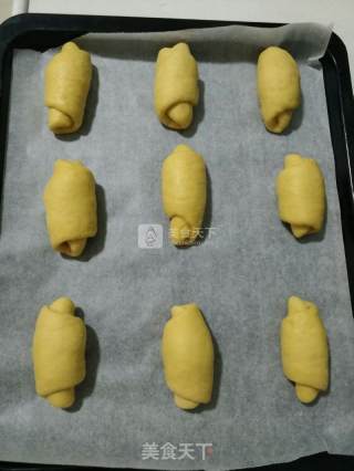 Pumpkin Cheese Cheese Rolls (milk Flavored Croissant) recipe