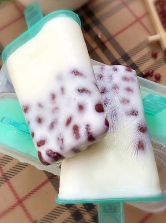 Red Bean Yogurt Popsicle recipe