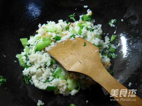 Kaiyang Green Vegetable Fried Rice recipe