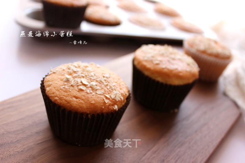 #四session Baking Contest and Love Eat Festival#oatmeal Sponge Cakes recipe
