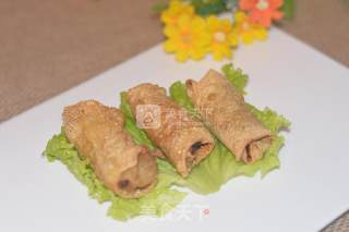 Crispy Oil Skin Spring Rolls recipe