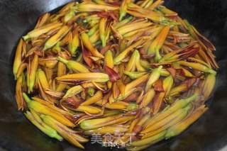 Daylily Noodles (treatment of Fresh Yellow Flowers) recipe