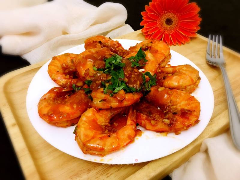 Grilled Shrimp in Tomato Sauce recipe