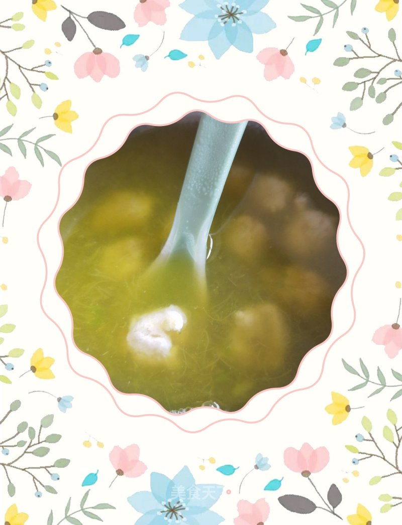 Baby Food Supplement-yam Meatball Pumpkin Soup recipe