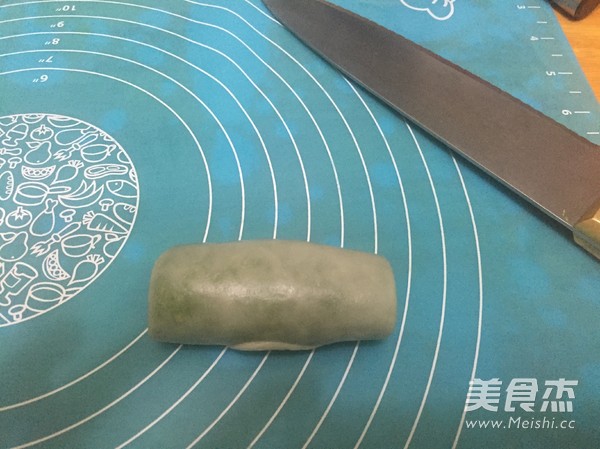 Bean Paste Egg Yolk Matcha Crisp recipe